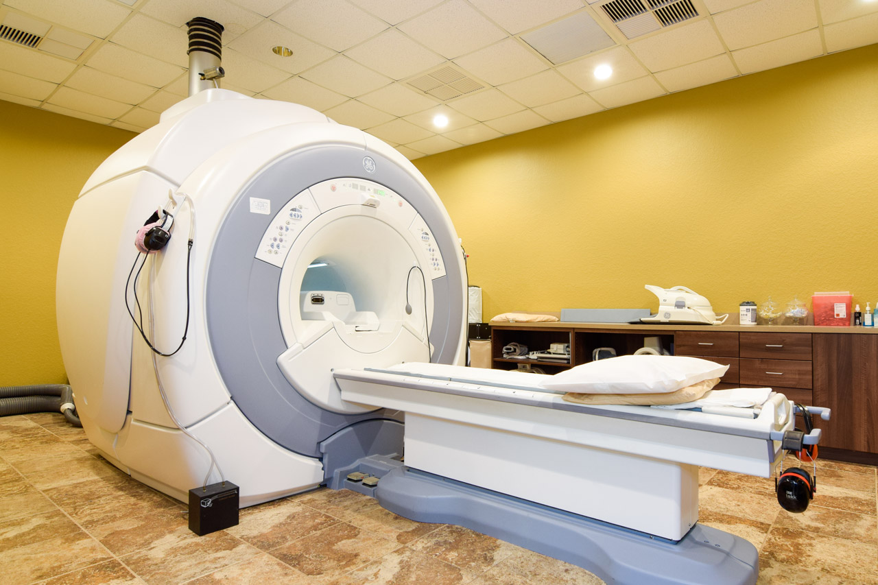 The MRI room at Advanced Imaging in Orange City, Florida.
